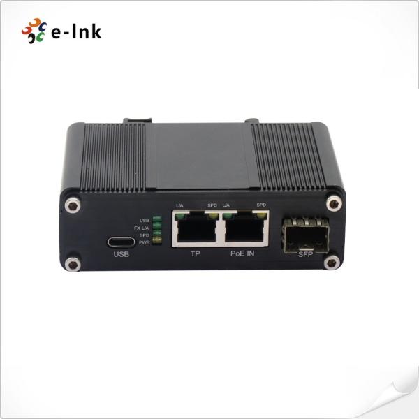 Mini Industrial Gigabit Ethernet PD Switch with Type-C Output