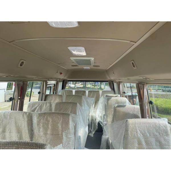 Tire Model 295/80R22.5 Used Coaster 30 Seater RHD Diesel Coaster Bus Toyo Ta Buses Coaster