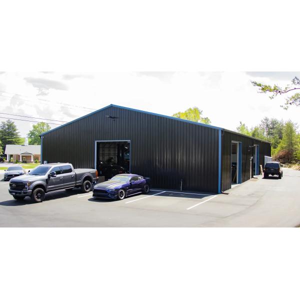 Промышленный стальной конструкции здание Шэд портативный металл портативный гараж