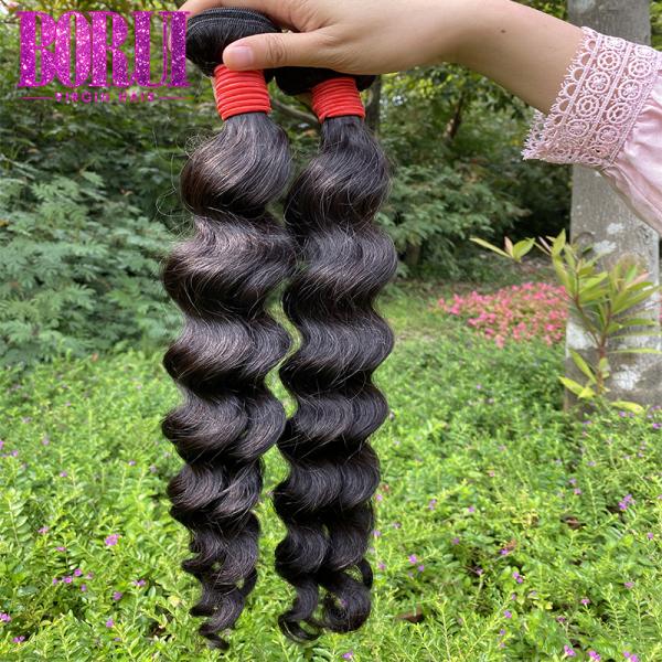 Unprocessed Virgin Hair Natural Wave Pure Human Hair Bundle Soft Smooth