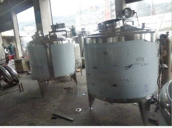 Durable Stainless Steel Wine Tanks , Yogurt Fermentation Tank For Milk Industry