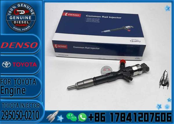  Hot Sale Engine Injector 2950500210 295050 0210 Common Rail Fuel Injector 23670-09340 295050-0210 for Toyota Hiace