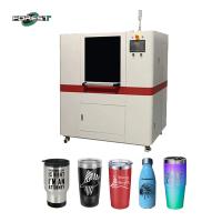 Imprimante à jet d'encre à cylindre d'impression UV à 60 Hz personnalisable pour les bouteilles en plastique
