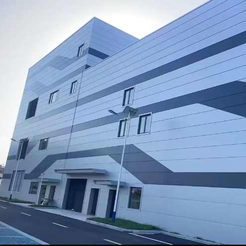 Rigid Steel Frame Structure Prefabricated Warehouse Workshop Metal Building with Custom Cladding