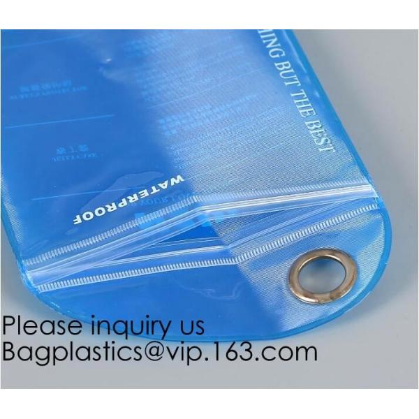 Personalized Transparent Waterproof PVC Plastic Wet Underwear k Packing Bag,Simple Design Pvc Makeup Bag Women Zip