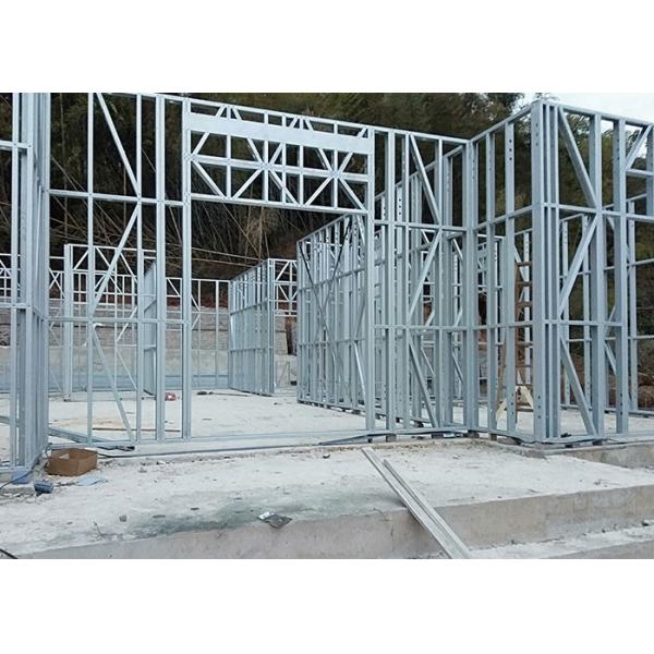 AS/NZS Light Gauge Steel Prefabricated Homes Luxury Prefab Modular Home Kits