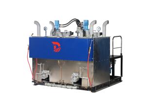 Pré-aquecedor termoplástico 70L com partida elétrica 15P Resfriamento a água