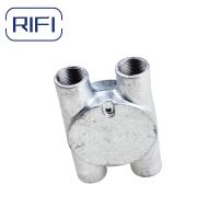 Boîte de jonction électrique RIFI circulaire durable pour type de montage en surface