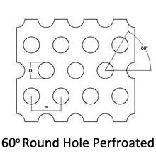SS304 пефорировало экран нержавеющей стали отверстие 0.5mm до 10mm круглое