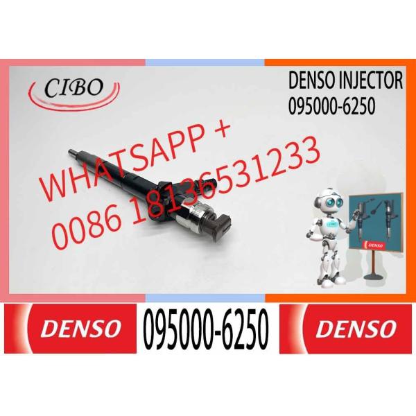 Common Rail Diesel Fuel Injector 16600-EB70D 16600EB70D 095000-6250 For Nissan Navara Engine