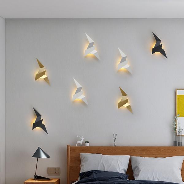 Nordic LED bird wall lamps Bedroom Decor Wall Lights Indoor bird wall lamp (WH-OR-97)