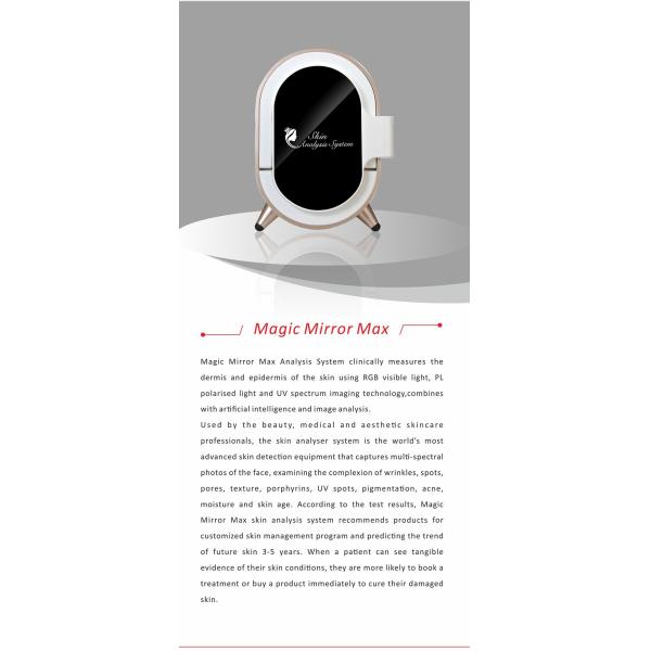 Professional Ai Face Analyzer Magic Mirror Max Skin Detector M9 With Tablet For Skin Care