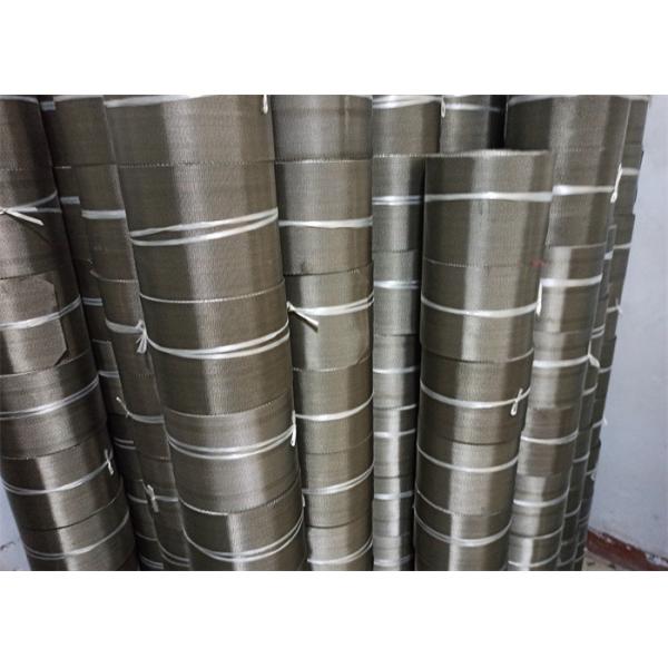 Stainless Steel 302 Reverse Dutch Weave Wire Mesh Belt For Screen Changer