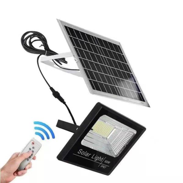 200W Solar Panel Flood Light LED Solar Flood Light for Outdoor Waterproof and Durable