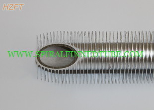 Bimetallic Extruded Fin Tube Heat Exchanger / Finned Aluminum Tubing