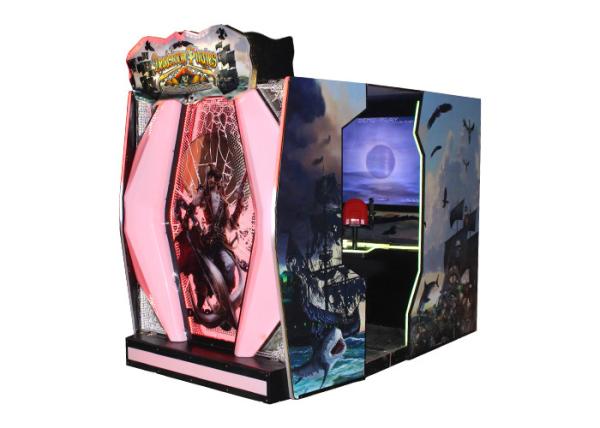 Pirate Ship Gun Shooting gallery Game Simulator For Amusement Park 450W