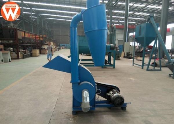 150kg 11kw Animal Feed Crusher For Chicken Bird 1250*650*1000mm 500-600kg/H