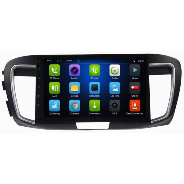 Ouchuangbo car video multimedia player android 8.1 for Honda Accord 9 (2.0 Low) with gps navigation  MP3 MP4 SWC