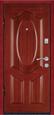 Italy steel wood security armored door