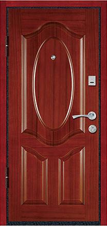 Italy steel wood security armored door