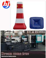 fabricante plástico de la máquina del moldeo a presión de la barrera del tráfico con el buen molde que hace la línea en China