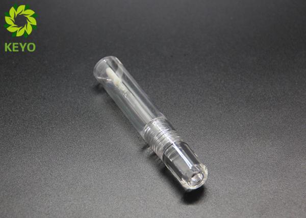 Custom Luxury 10g Clear Lip Gloss Tube Lipstick Containers With Plastic Cap