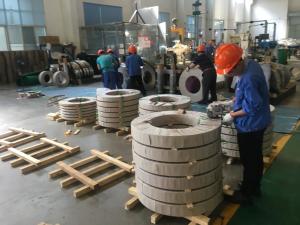 GB DIN 2R Finish 316L Stainless Steel Strips Metal Strip Roll ASTM JIS