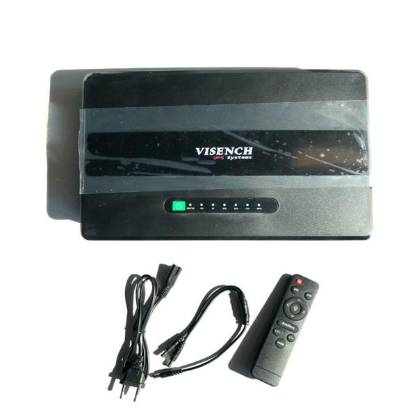 Solution d'alimentation solaire portable 14400MAH 12V 15V 24V DC Mini UPS pour les besoins de mise en réseau