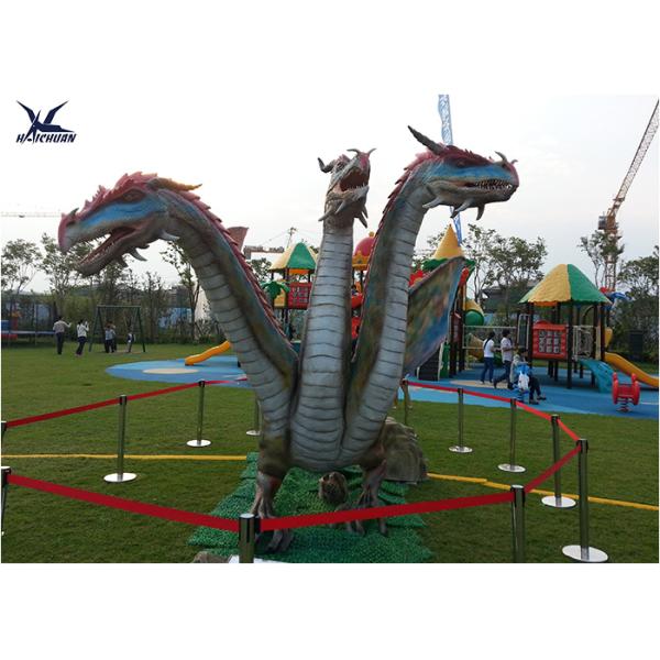 Remote Control Outdoor Exhibition Dinosaur Lawn Decorations Artificial Dragon Model