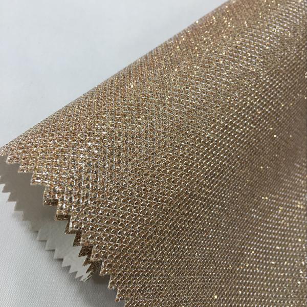 New zarina glitter leather fabric for shoes and bags