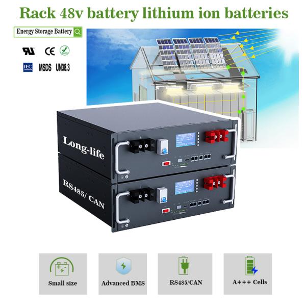 CTS Home Solar Energy Storage System 48V 280Ah Lithium Battery Pack 51.2V 100Ah 200Ah Rack Mount Battery