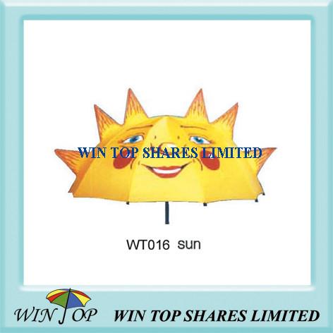 Sun Design Fashionable Cartoon Child Umbrella (WT016)
