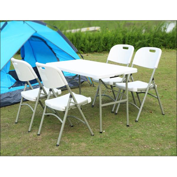 HDPE Outdoor Plastic Folding Furniture Blow Molded Chair