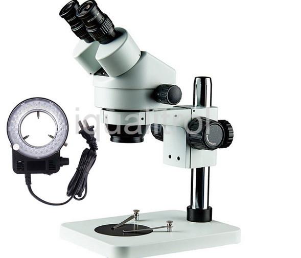 Parallel Optical Stereo Zoom Microscopes with 8x to 50x and Trinocular Head