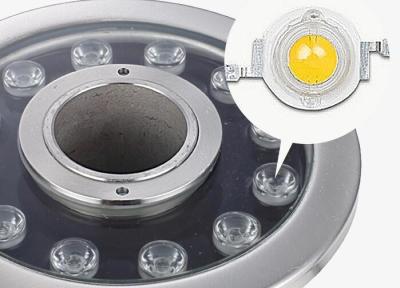 IP68 RGB Recessed Underwater LED Lights Waterproof For Pool Fountains