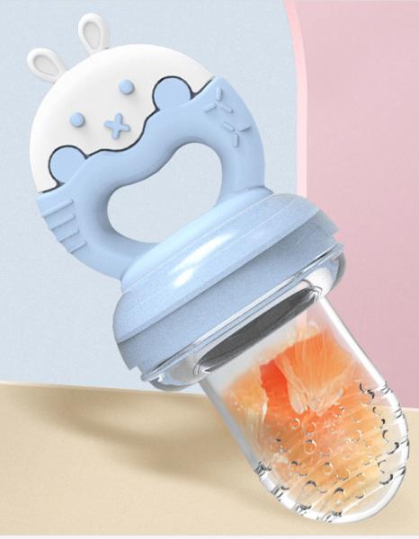 Baby  Supplementary Food Device Dental Gum Fruit And Vegetable Biting Bag  Tooth Grinding Stick Divine Tool