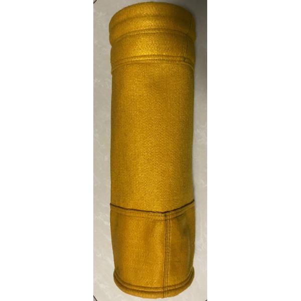 Мешок из игольчатого войлока из полиимидного волокна Воздушный промышленный пыленепроницаемый цедильный мешок 260C Пыленепроницаемый рукавный фильтр