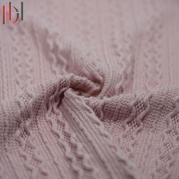 Winter Clothing Woven Jacquard Fabric Breathable Jacquard Polyester Fabric
