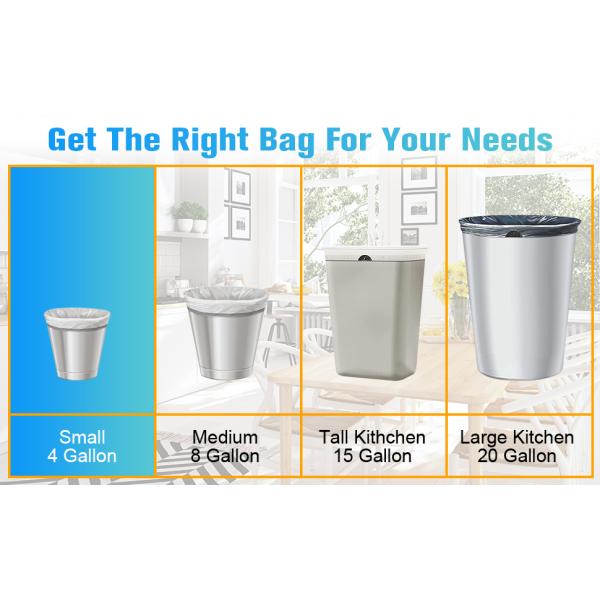 Environmentally Friendly Plastic Bags, 100% Compostable T-Shirt Plastic Shopping Bags, PLA, Compostable Plastic Bag, Fla