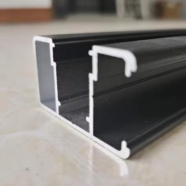 Customized Thickness Anodized Aluminum Profiles For Doors In RAL Powder Coated Coating
