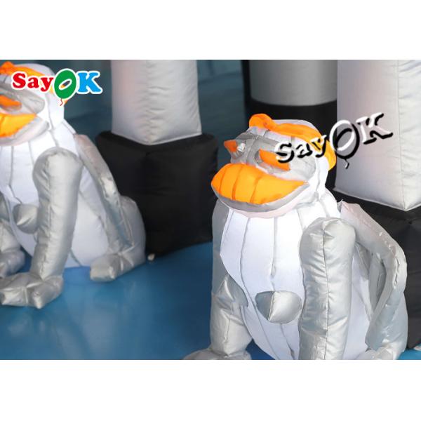 5m 16ft Horrific Inflatable Halloween Haunted House With Dead Tree Led Lighting