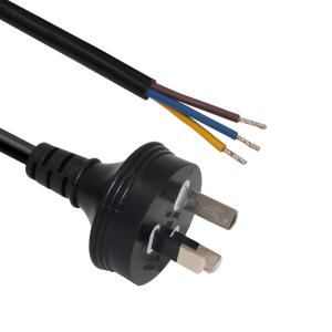 ストライプLcdモニターワイヤー拡張ソケット オープンエンドとAUプラグ標準の交換