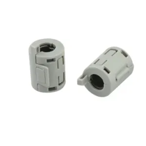 100KHz Black Ferrite Core Clip For Noise Suppression Weiaipu Wide Temperature Range Commercial Grade