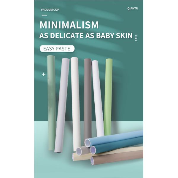 Red Soft Touch Wallpaper 100m Roll Fire Proof Wallpaper For Kitchen