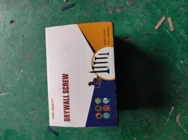 Black Phosphate OEM Self Drilling Screws , Bugle Head Drywall Screw