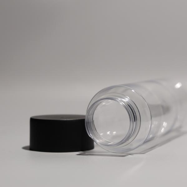 Botões de PET para bebidas de plástico à prova de vazamento, livres de BPA, com tampa de plástico ou tampa de alumínio