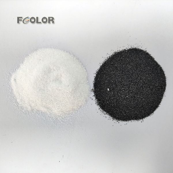White Or Balck Color DTF Hot Melt Powder Transfer Adhesive Powder For Printing