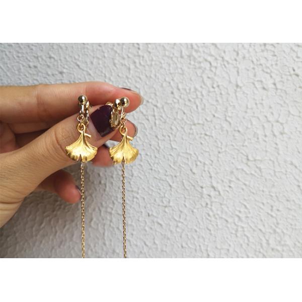 Japan Imported High Quality Silver And 14K Gold Allergy Free Earring Studs Simple Long Earrings