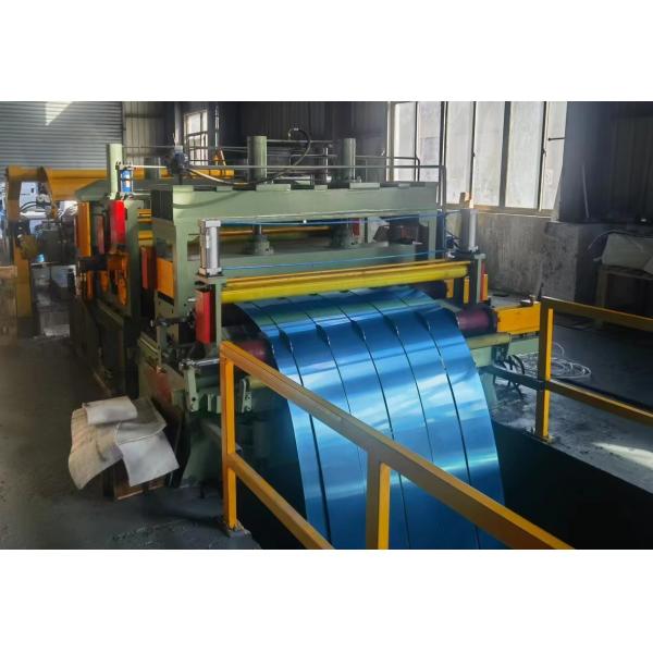8mm Thick 1800mm Galvanized Metal Coil Slitting Machine 80M/Min High Efficiency