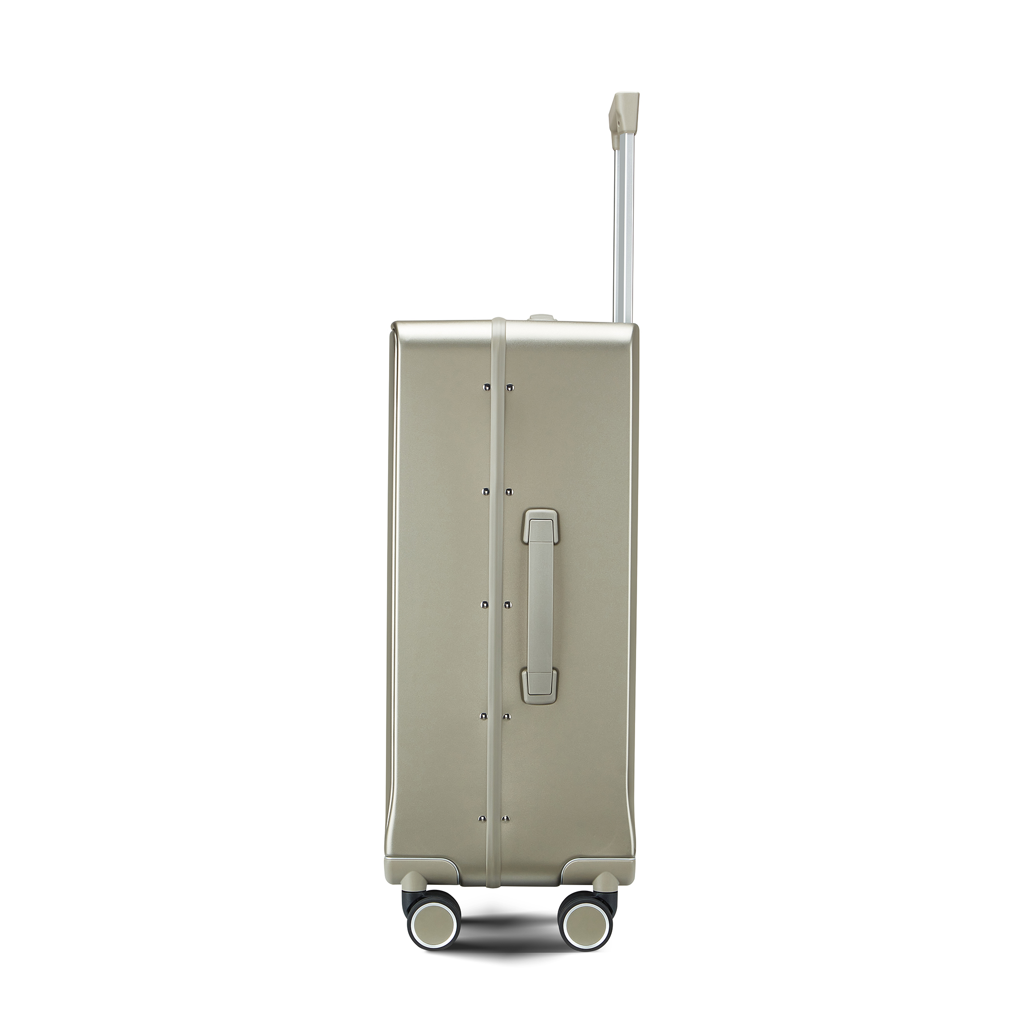 Computer Polycarbonate Abs Luggage Waterproof Front Opening Carry On Luggage